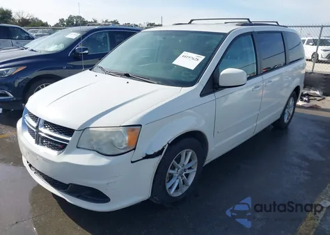 2013 Dodge Grand Caravan Sxt из США, поврежденный, VIN 2C4RDGCG3DR618406